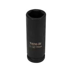YATO Gépi hosszú dugókulcs 1/2" 19 mm CrMo