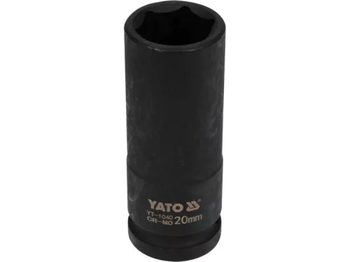 YATO Gépi hosszú dugókulcs 1/2" 20 mm CrMo