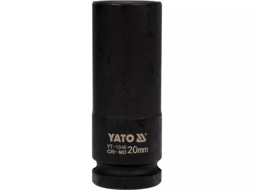 YATO Gépi hosszú dugókulcs 1/2" 20 mm CrMo