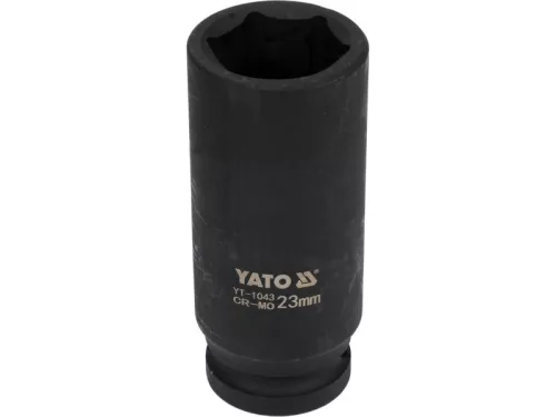 YATO Gépi hosszú dugókulcs 1/2" 23 mm CrMo