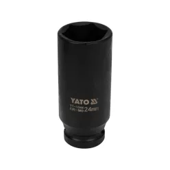 YATO Gépi hosszú dugókulcs 1/2" 24 mm CrMo