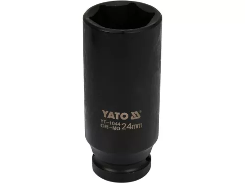 YATO Gépi hosszú dugókulcs 1/2" 24 mm CrMo