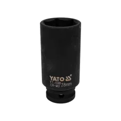 YATO Gépi hosszú dugókulcs 1/2" 28 mm CrMo