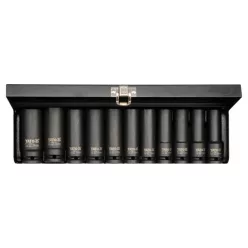   YATO Gépi hosszú dugókulcs készlet 11 részes 1/2" 10-24 mm CrMo