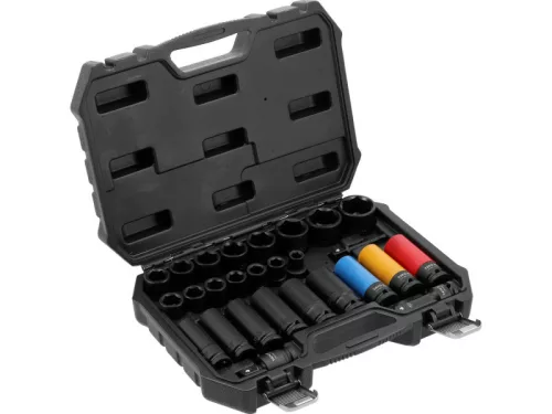 YATO Gépi dugókulcs készlet 27 részes 1/2" 10 - 32 mm