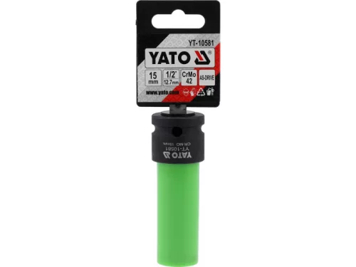 YATO Gépi dugókulcs alufelnihez 15 mm 1/2"