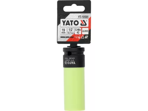 YATO Gépi dugókulcs alufelnihez 19 mm 1/2"