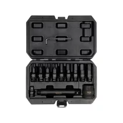   YATO Gépi hosszú bit dugókulcs készlet 12 részes Torx és Imbusz 1/2", 3/4" kamionos CrMo