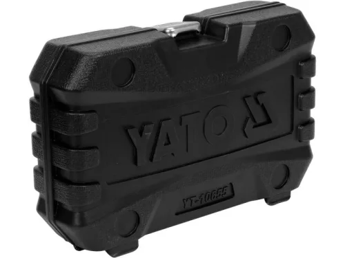 YATO Gépi hosszú bit dugókulcs készlet 12 részes Torx és Imbusz 1/2", 3/4" kamionos CrMo