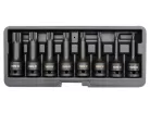 YATO Gépi hosszú bit dugókulcs készlet 8 részes Spline 1/2" M5-M18 CrMo