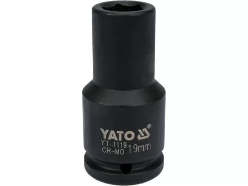 YATO Gépi hosszú dugókulcs 3/4" 19 mm CrMo