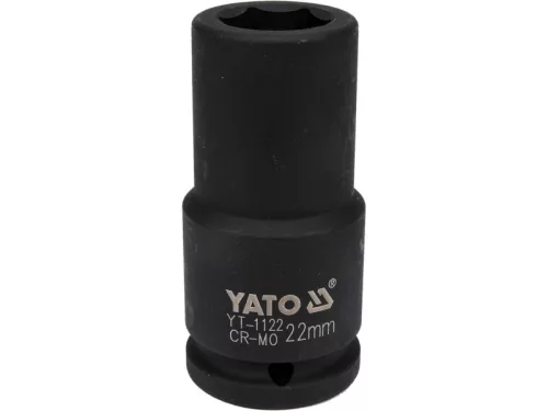 YATO Gépi hosszú dugókulcs 3/4" 22 mm CrMo