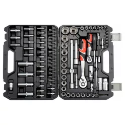 YATO Dugókulcs készlet 94 részes 1/4", 1/2" CrV
