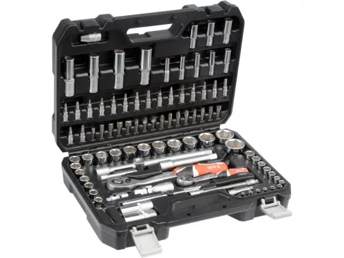 YATO Dugókulcs készlet 94 részes 1/4", 1/2" CrV