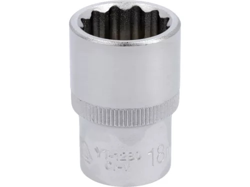 YATO Dugókulcs 12 szögletű 1/2" 18 mm CrV
