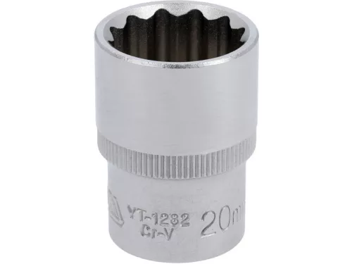 YATO Dugókulcs 12 szögletű 1/2" 20 mm CrV
