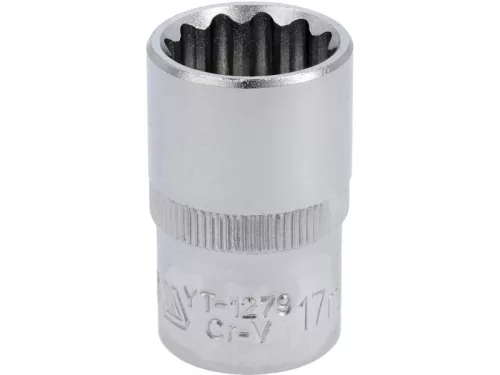 YATO Dugókulcs 12 szögletű 1/2" 22 mm CrV