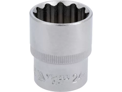 YATO Dugókulcs 12 szögletű 1/2" 24 mm CrV