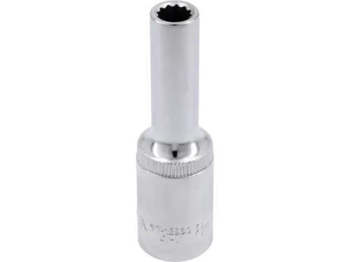 YATO Hosszú dugókulcs 12 szögletű 1/2" 8 mm CrV