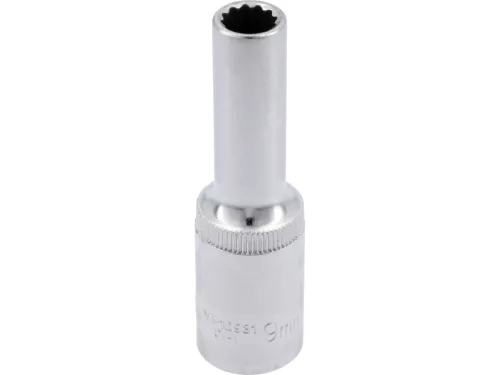 YATO Hosszú dugókulcs 12 szögletű 1/2" 9 mm CrV