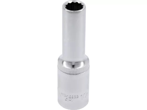 YATO Hosszú dugókulcs 12 szögletű 1/2" 10 mm CrV
