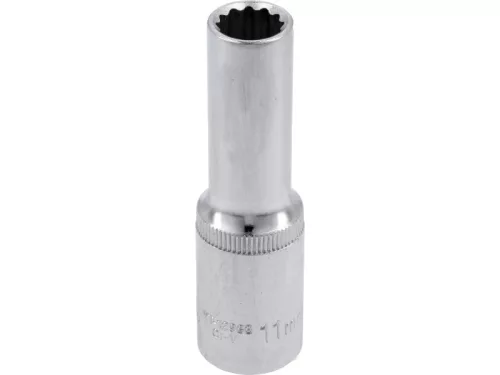 YATO Hosszú dugókulcs 12 szögletű 1/2" 11 mm CrV