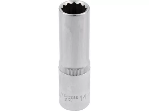 YATO Hosszú dugókulcs 12 szögletű 1/2" 14 mm CrV