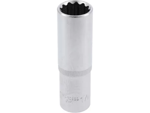 YATO Hosszú dugókulcs 12 szögletű 1/2" 17 mm CrV