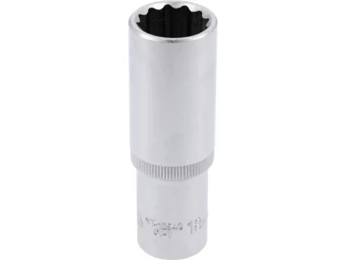 YATO Hosszú dugókulcs 12 szögletű 1/2" 18 mm CrV