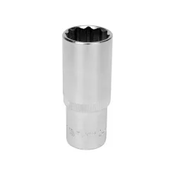 YATO Hosszú dugókulcs 12 szögletű 1/2" 24 mm CrV
