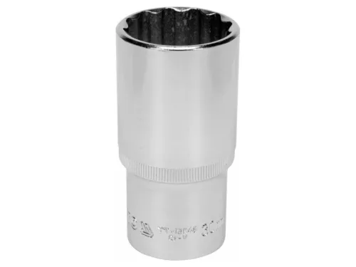 YATO Hosszú dugókulcs 12 szögletű 1/2" 30 mm CrV