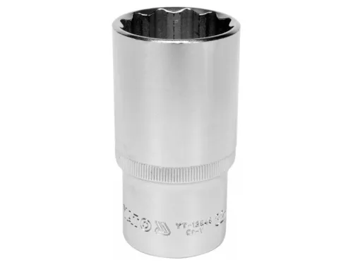 YATO Hosszú dugókulcs 12 szögletű 1/2" 32 mm CrV