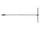 YATO T-alakú hajtókar csuklós 3/8" 450 mm CrV
