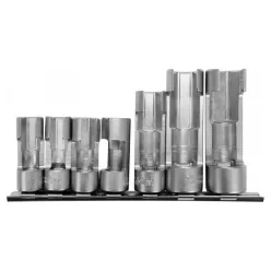   YATO Nyitott dugókulcs készlet 7 részes 3/8", 1/2" CrV
