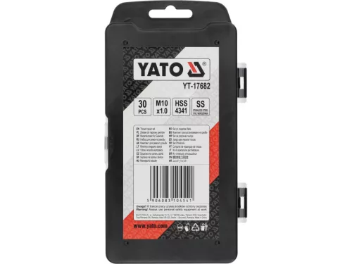 YATO Menetjavító készlet 30 részes M10 x 1 mm