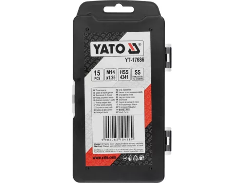 YATO Menetjavító készlet 30 részes M14 x 1,25 mm