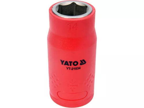 YATO Szigetelt dugókulcs 1/2" 14 mm 1000 V CrV