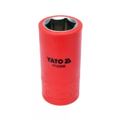 YATO Szigetelt dugókulcs 1/2" 16 mm 1000 V CrV