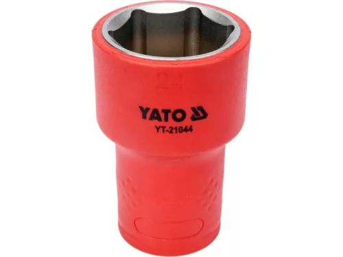 YATO Szigetelt dugókulcs 1/2" 24 mm 1000 V CrV