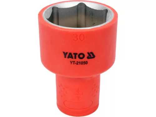 YATO Szigetelt dugókulcs 1/2" 30 mm 1000 V CrV