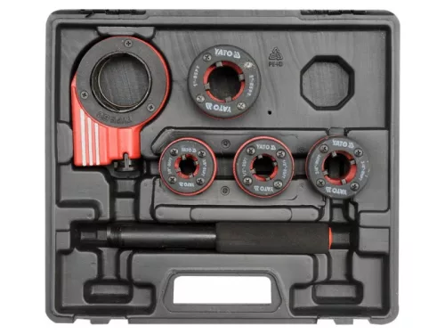 YATO Csőmenetmetsző készlet 5 részes (3/8" -1")