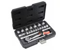 YATO Dugókulcs készlet 22 részes 3/8" 6-22 mm CrV