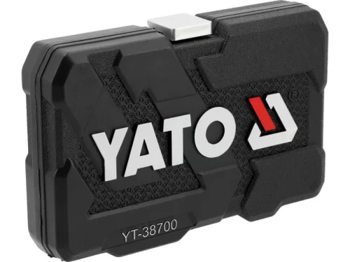 YATO Racsnis szerszámkészlet 34 részes 1/4" és 3/8"