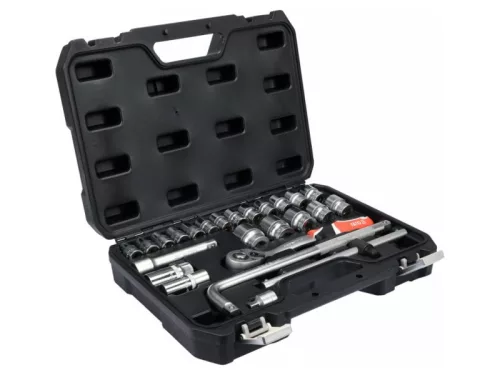 YATO Dugókulcs készlet 25 részes 1/2" 10-32 mm CrV