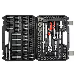   YATO Dugókulcs készlet 108 részes 1/4", 1/2" CrV