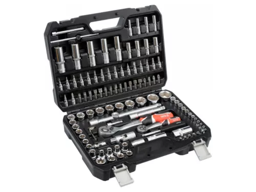 YATO Dugókulcs készlet 108 részes 1/4", 1/2" CrV