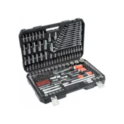   YATO Dugókulcs készlet 216 részes 1/4", 3/8", 1/2" CrV
