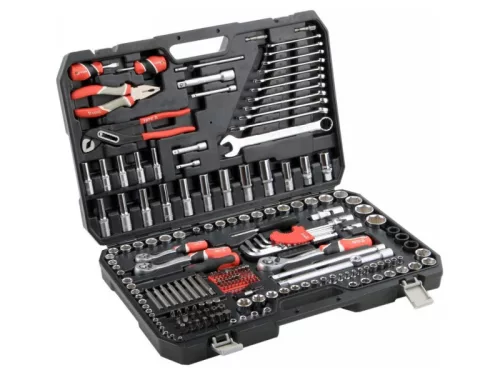 YATO Szerszámkészlet 225 részes 1/4", 3/8", 1/2" CrV CrMo