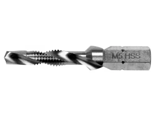 YATO Kombinált gépi fúró-menetfúró M5 bit befogású