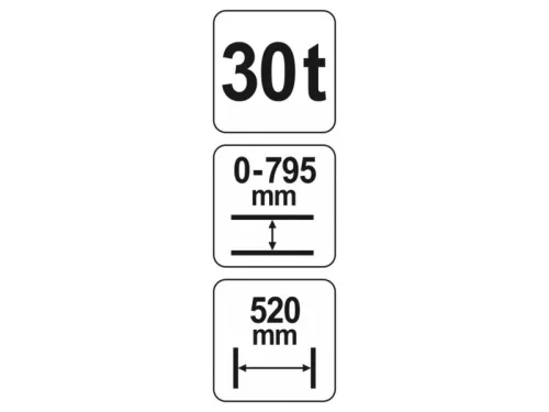 YATO Hidraulikus prés 30T